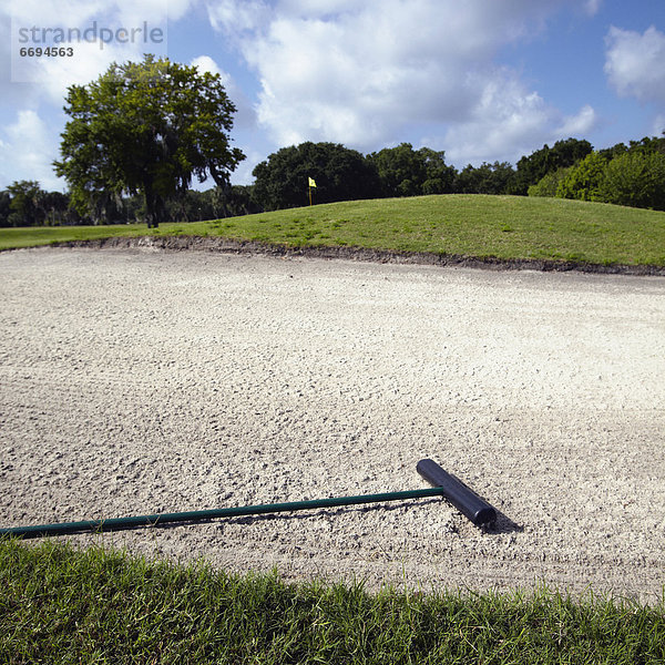 Sand  Rechen  Golfsport  Golf  Kurs