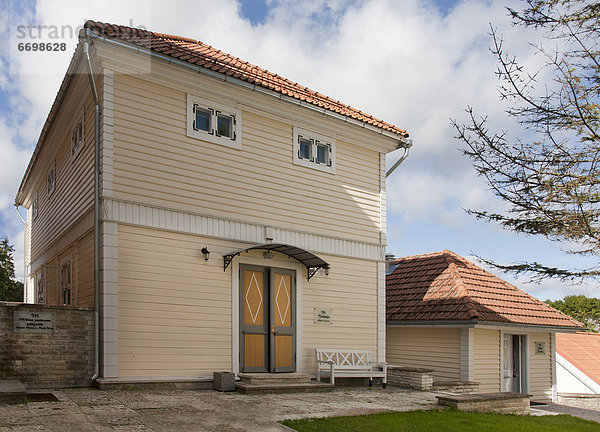 Außenaufnahme Herrenhaus Gebäude