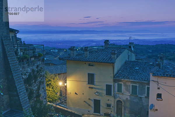 Morgendämmerung Montepulciano