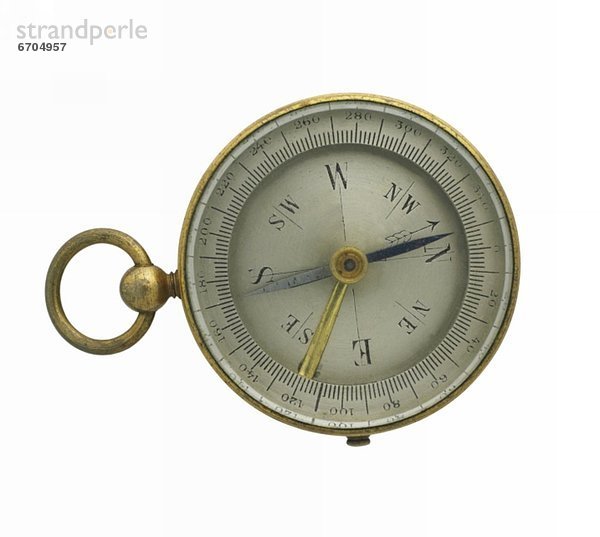 Antiquität  Gold  Kompass