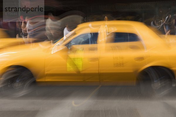 New York City  Straße  Taxi  neu