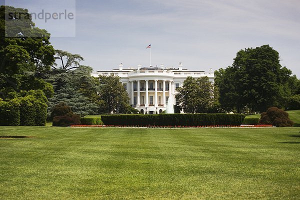 Vereinigte Staaten von Amerika USA Wohnhaus Landschaft weiß Washington DC Hauptstadt