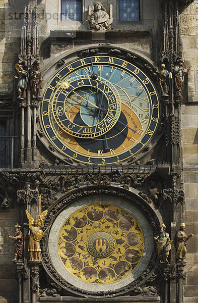 Prag  Hauptstadt  Uhr  Astronomie