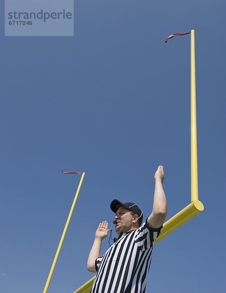 Ziel  Feld  Beruf  Football  Schiedsrichter