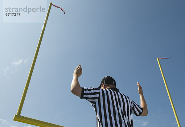 Ziel  Feld  Beruf  Football  Schiedsrichter