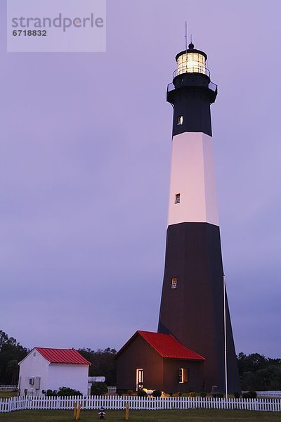 Vereinigte Staaten von Amerika USA Leuchtturm Tybee Island Georgia