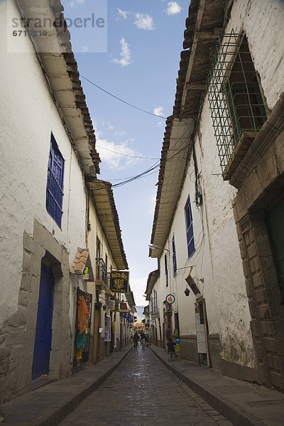 nahe  Gasse  Stadtplatz  Cuzco  Cusco  Peru