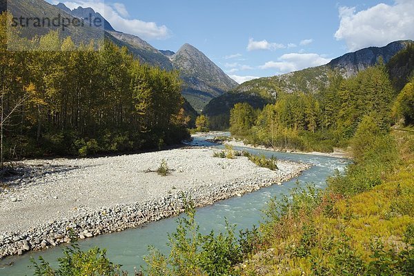 Tal  weiß  Fluss  Skagway  Zug