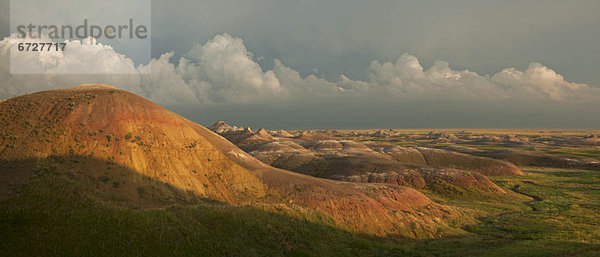 Vereinigte Staaten von Amerika  USA  Berg  Sonnenuntergang  Steppe  South Dakota