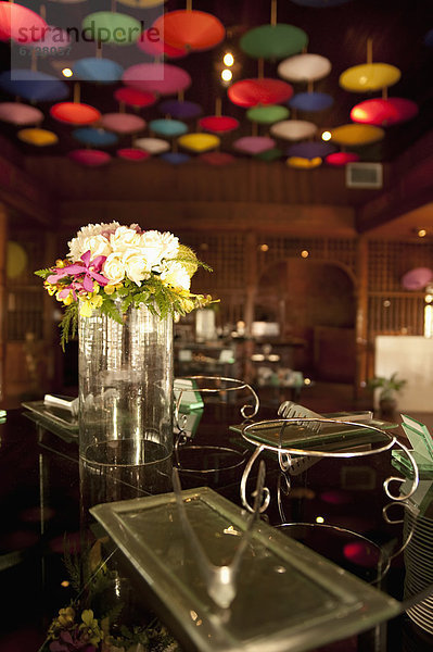 Blume  hängen  Hotel  Restaurant  Blumenvase  Decke