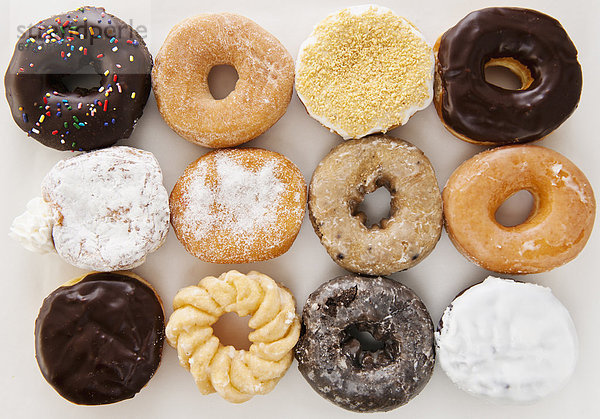 Vielfalt  schießen  Studioaufnahme  Donut