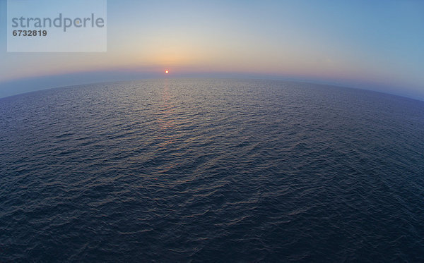 über  Horizont  Sonnenaufgang  Meer  Ansicht  Luftbild  Fernsehantenne