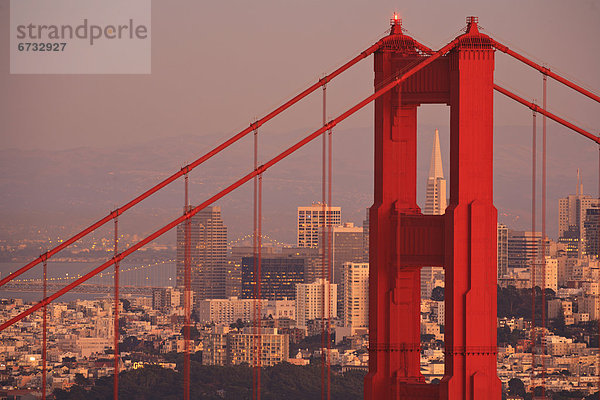 Großstadt Hintergrund Zimmer Golden Gate Bridge Entspannung
