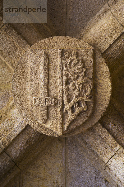 Mittelalter  Stein  Wand  befestigen  Griechenland  Rhodos