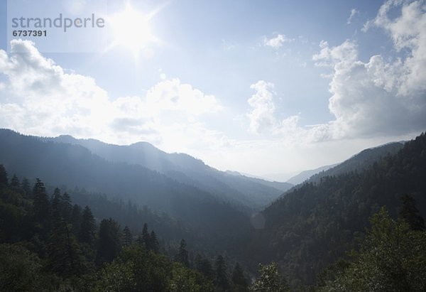 Vereinigte Staaten von Amerika USA Nationalpark Berg Rauch