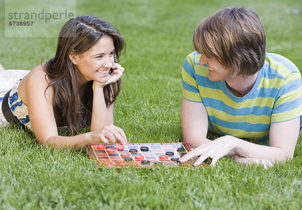 Damespiel  Dame  Gras  spielen