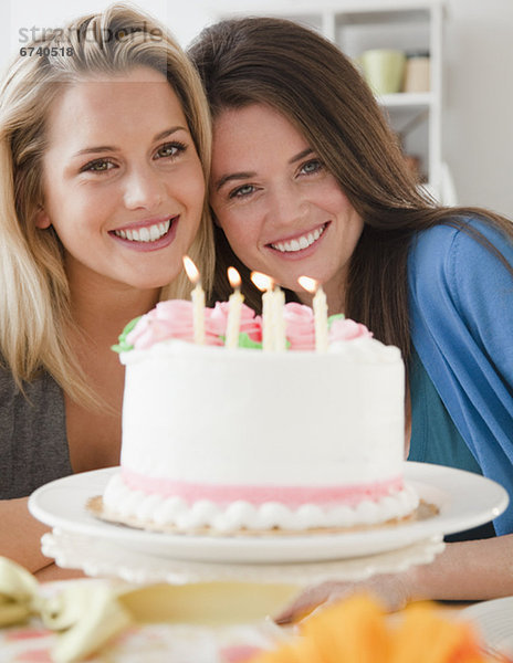Freundschaft  Geburtstag  Kuchen