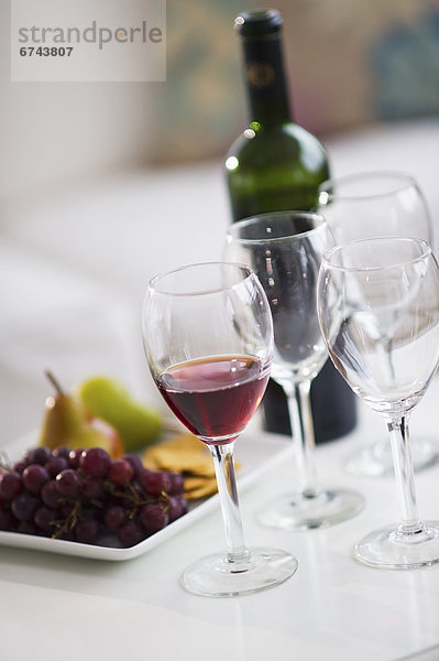 Wein  Frucht  Tisch