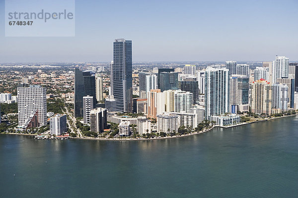 Vereinigte Staaten von Amerika  USA  Skyline  Skylines  Himmel  Florida  Miami