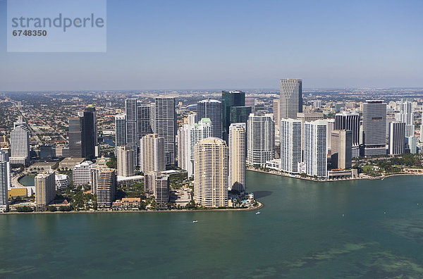 Vereinigte Staaten von Amerika  USA  Skyline  Skylines  Himmel  Florida  Miami