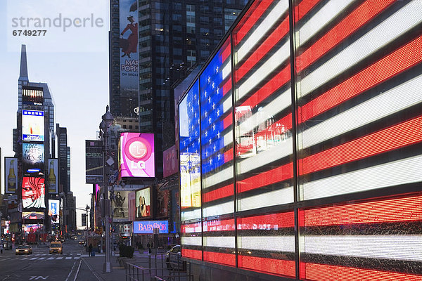 Vereinigte Staaten von Amerika  USA  New York City  New York State  Times Square