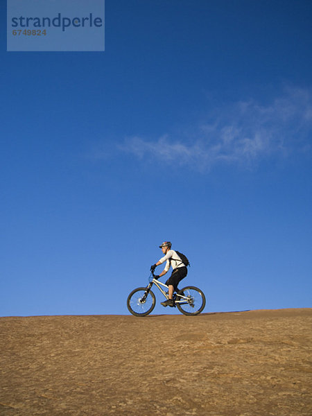 Mensch Fahrrad Rad Riding Mountain National Park