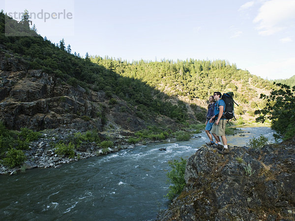 Bewunderung  Fluss  wandern  Ansicht