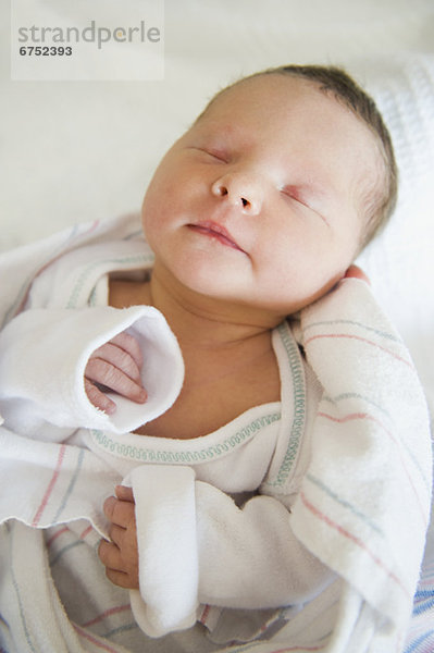 Neugeborenes Baby  Säugling