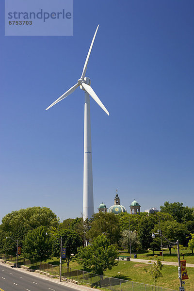 Windturbine Windrad Windräder Veranstaltung kanadisch Ausstellung Ontario Toronto