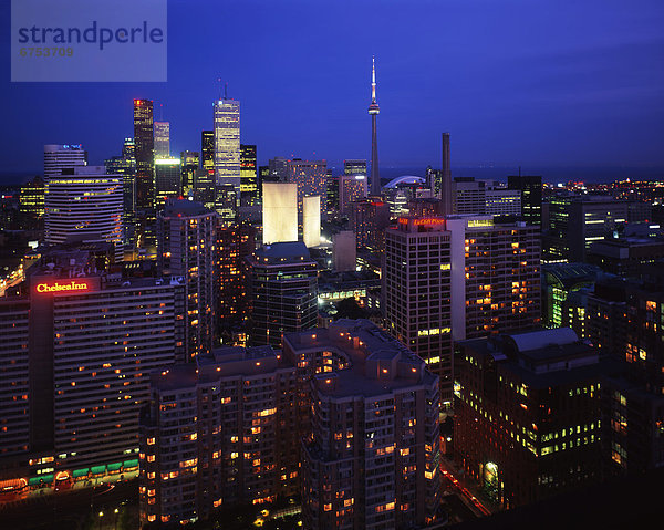 Skyline der Stadt  Toronto (Ontario)