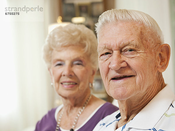 Portrait of smiling älteres Paar