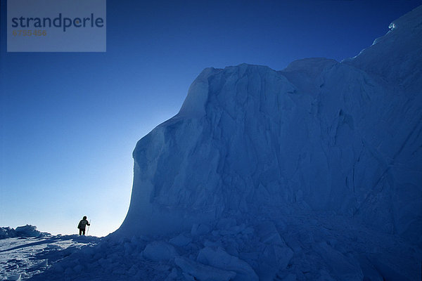 Eisberg  Küste  Insel  Nunavut