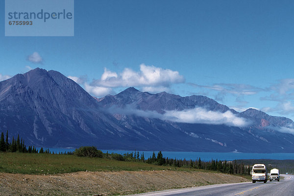 Nationalpark Bundesstraße camping Kluane Nationalpark Kanada Yukon