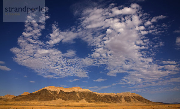 Berg  Wolke  Himmel  über  blau  Namibia  Namib  Afrika