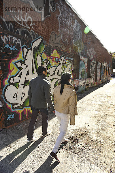 Gasse  jung  Graffiti  Ontario  Toronto