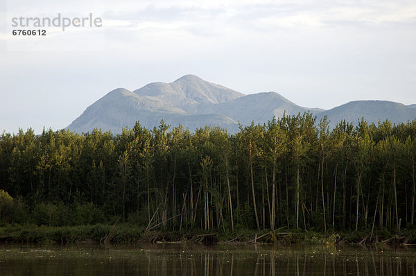 Anschnitt  Berg  Mackenzie River  Northwest Territories