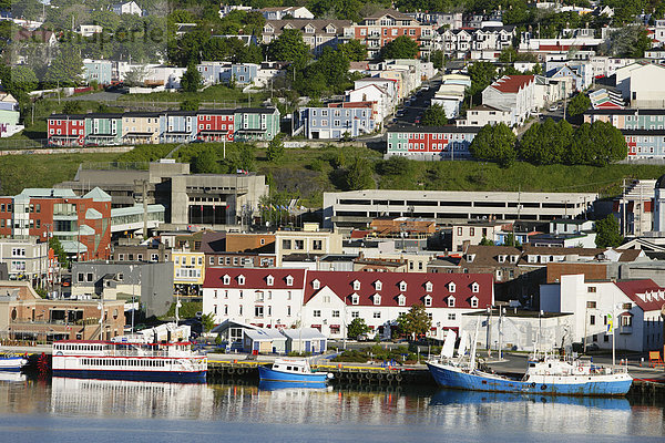 Hafen  Gebäude  Ansicht  Neufundland  Innenstadt