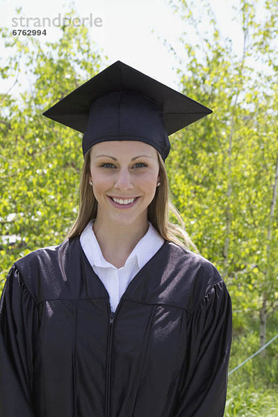 Außenaufnahme  Portrait  Student  freie Natur