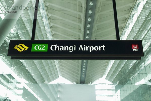 Zeichen  Flughafen  Signal  Singapur