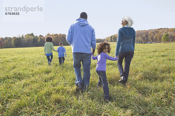 Family walk