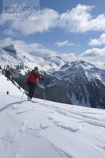 Berg  Ski  Zimmer  Coast Mountains Kanada  British Columbia