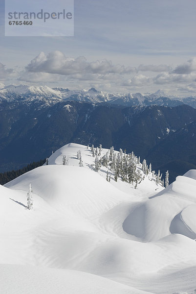 Ansicht  Berg  Mount Seymour  British Columbia  Pumpe  Vancouver