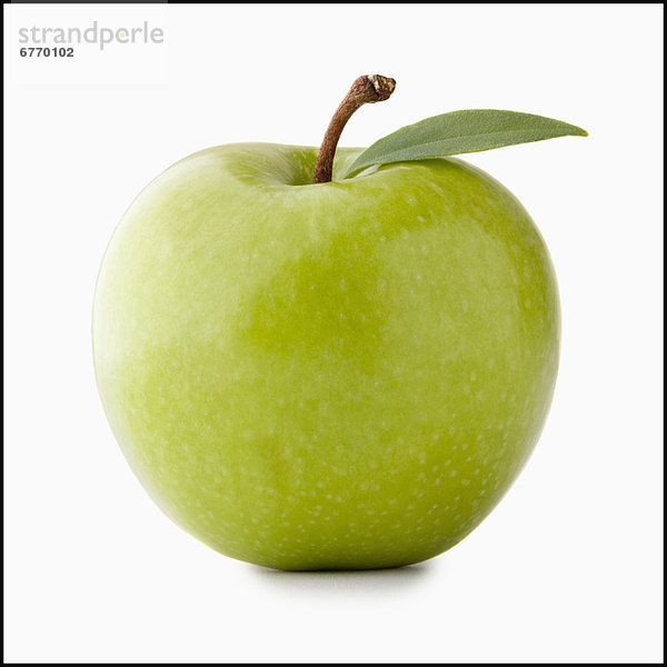 grün  Apfel  schießen  Studioaufnahme