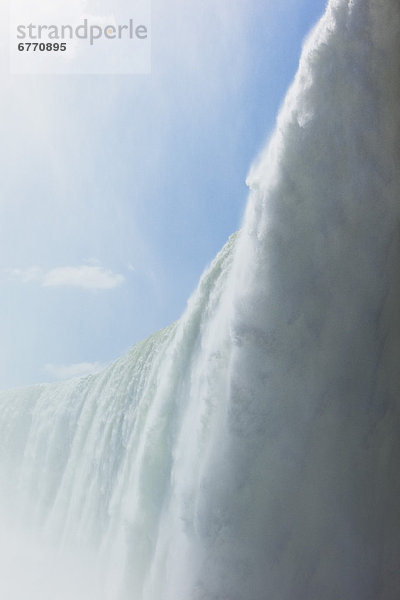 hoch  oben  Fotografie  Niagarafälle  Kanada  Ontario  Geschwindigkeit