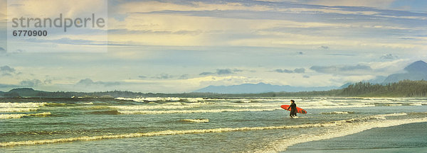 Panorama Strand lang langes langer lange Kanada Vancouver Island