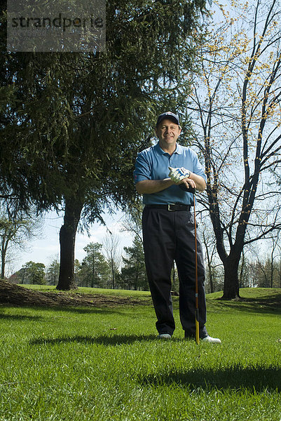 Portrait  Mann  Golfsport  Golf  Laval  Quebec  Kurs  Quebec