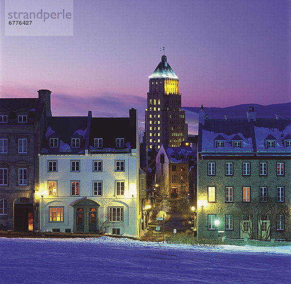 Winter  Gebäude  Straße  Hintergrund  Preis  Quebec  Quebec City