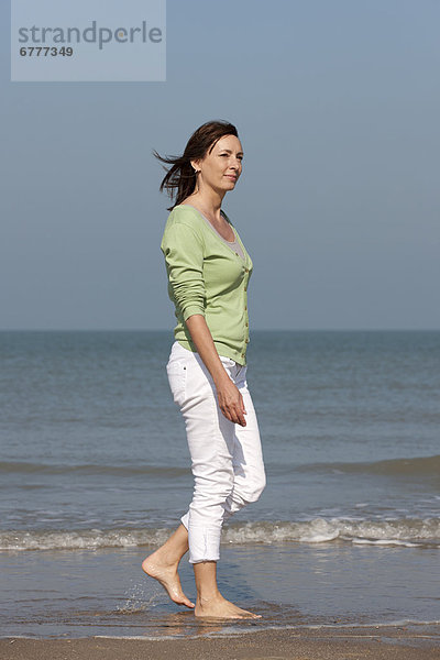 Woman on beach