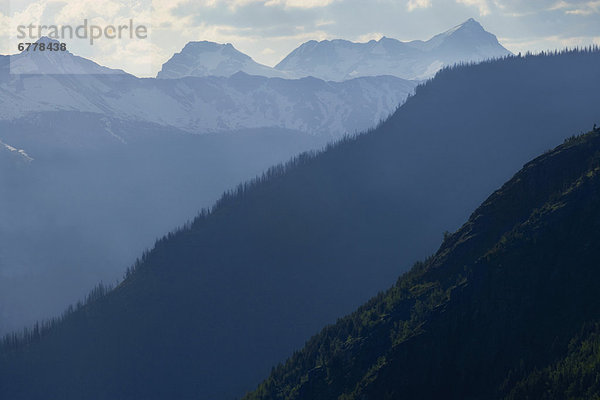 Vereinigte Staaten von Amerika  USA  Gebirge  Glacier Nationalpark  Gebirgszug