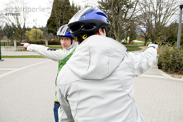 Richtung  zeigen  fahren  Vielfalt  britisch  Tandem  Vancouver